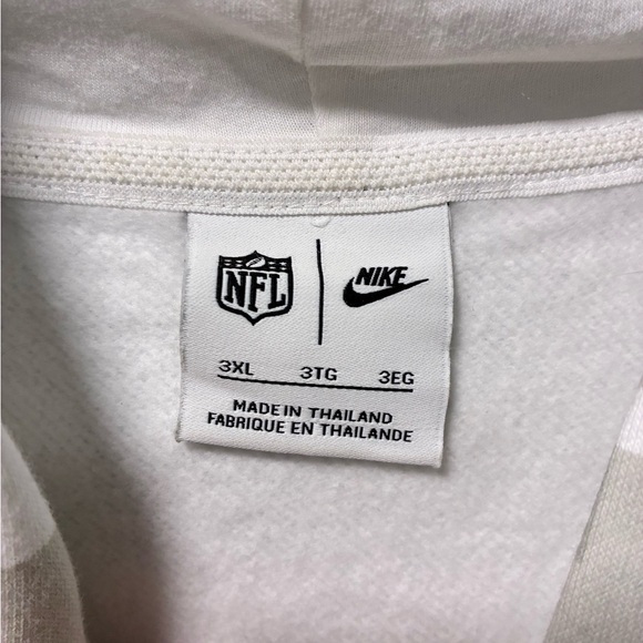 New Orleans Saints Nike Salute to Service Snow Camo Hoodie - Picture 6 of 6